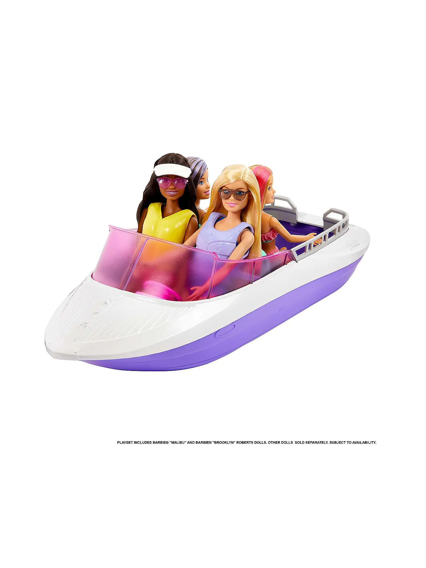 MATTEL | Barbie „Meerjungfrauen Power" Boot mit 2 Puppen | 